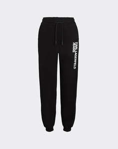 KARL LAGERFELD JEANS KLJ TEXT LOGO SLIM SWEATPANT