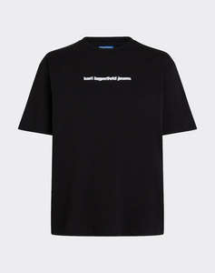KARL LAGERFELD JEANS KLJ REG BLUR LOGO TEE