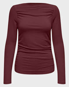 ONLY ONLGLAMOUR L/S WATERFALL TOP BOX CC JRS