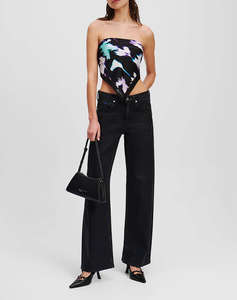 KARL LAGERFELD JEANS KLJ MR RELAXED COATED DENIM