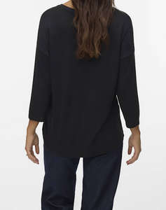 VERO MODA VMBRIANNA 3/4 V-NECK BLOUSE BOO