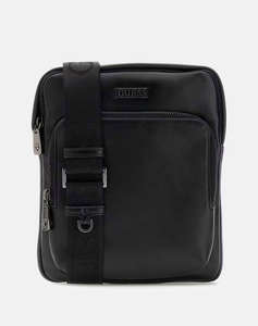 GUESS BOSTON CROSSBODY FLAT МЪЖКА ЧАНТА(Размери: 19 x 23 x 2см.)