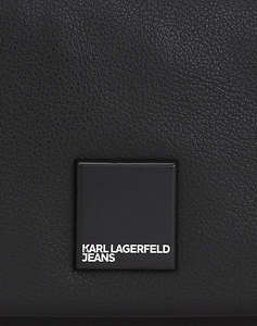 KARL LAGERFELD JEANS KLJ BOX LOGO SOFT MINI HOBO (Размери: 24 x 16 x 8.5см)
