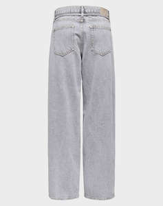 ONLY ONLGIANNA MW STR JEANS LG BLEACH DOT