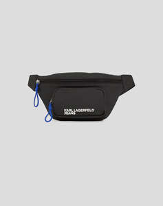 KARL LAGERFELD JEANS KLJ COATED PU BUMBAG (Размери; 18 x 16 x 8см.)