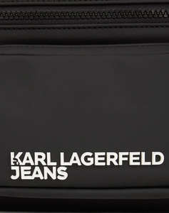 KARL LAGERFELD JEANS KLJ COATED PU BUMBAG (Размери; 18 x 16 x 8см.)