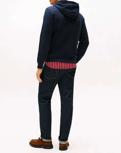 TOMMY HILFIGER LINEAR FLAG GRAPHIC HOODIE