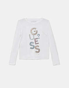 GUESS VISCOSE LS T-SHIRT BLOUSE ДЕТСКО GIRL