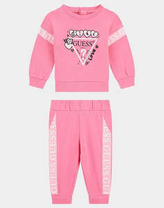 GUESS SET LS ACTIVE TOP+ACTIVE PANTS SET ДЕТСКО GIRL
