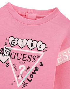 GUESS SET LS ACTIVE TOP+ACTIVE PANTS SET ДЕТСКО GIRL