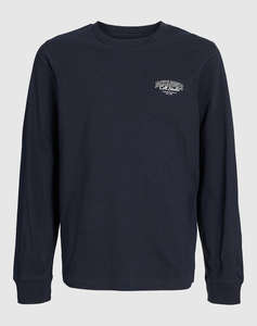 JACK&JONES JJMAKOTO TEE LS CREW NECK JNR