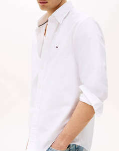 TOMMY HILFIGER SOLID HERITAGE OXFORD RF SHIRT
