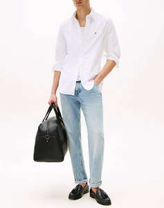 TOMMY HILFIGER SOLID HERITAGE OXFORD RF SHIRT