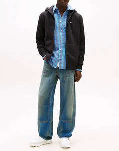 TOMMY JEANS TJM REG S FLAG ZIP THRU