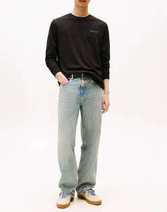 TOMMY JEANS TJM SLIM CHEST LINEAR LS TEE EXT