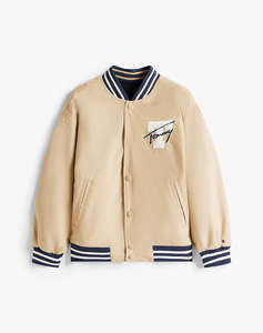 TOMMY HILFIGER REVERSIBLE BOMBER JACKET