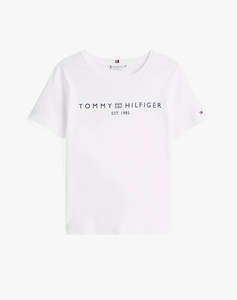 TOMMY HILFIGER REG CORP LOGO C-NK SS