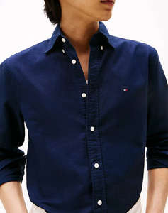 TOMMY HILFIGER SOLID HERITAGE OXFORD RF SHIRT