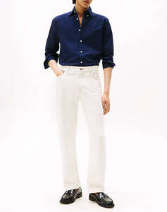 TOMMY HILFIGER SOLID HERITAGE OXFORD RF SHIRT