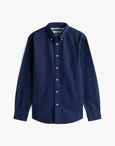 TOMMY HILFIGER SOLID HERITAGE OXFORD RF SHIRT