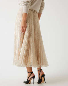 GUESS CHARLOTTE PLEATED SKIRT WOMENS SKIRT