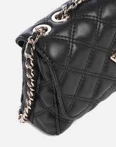 GUESS GIULLY II MINI 2 COMP CVRT FLP ДАМСКА ЧАНТА (Размери: 18 x 12 x 6см.)