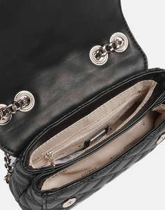 GUESS GIULLY II MINI 2 COMP CVRT FLP ДАМСКА ЧАНТА (Размери: 18 x 12 x 6см.)