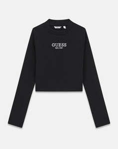 GUESS STRETCH RIB LS T-SHIRT INDIA CHILDREN GIRL