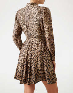GUESS BY MARCIANO ALANIS WRAP W/TIE LS DRESS WOMENS DRESS