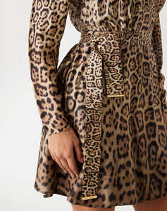 GUESS BY MARCIANO ALANIS WRAP W/TIE LS DRESS WOMENS DRESS