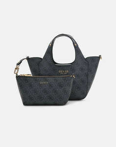 GUESS CALISTA 2 IN 1 MINI TOTE ДАМСКА ЧАНТА(Размери: 27 x 17 x 8см.)