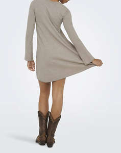 ONLY ONLAMALIO LIFE LS ONECK DRESS KNT