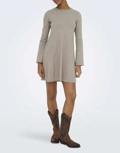 ONLY ONLAMALIO LIFE LS ONECK DRESS KNT