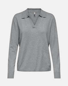 ONLY ONLIBI LIFE LS POLO PULLOVER KNT NCA