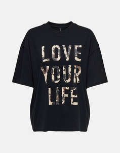 ONLY ONLRIRI S/S AOP PRINT TOP BOX JRS