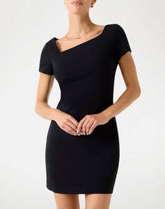 GUESS SS MAELICE FIT AND FLARE DRESS WOMENS DRESS