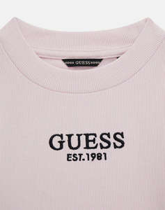 GUESS STRETCH RIB LS T-SHIRT INDIA CHILDREN GIRL