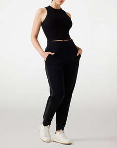 GUESS NEW VICTOIRE SCUBA PANT WOMENS PANTS