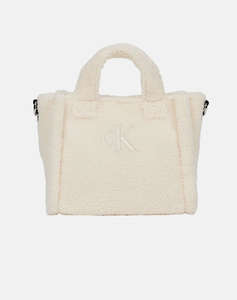 CALVIN KLEIN TEDDY TOTE BAG (Размери: 23 x 21 x 10см.)