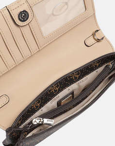 GUESS NOELLE II XBODY FLAP ORGANIZER ДАМСКА ЧАНТА (Размери: 21 x 11 x 3.5см.)