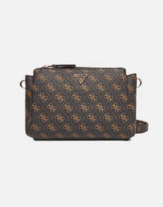 GUESS NOELLE II TRI COMP CROSSBODY ДАМСКА ЧАНТА (Размери: 26 x 18.5 x 7.5см.)