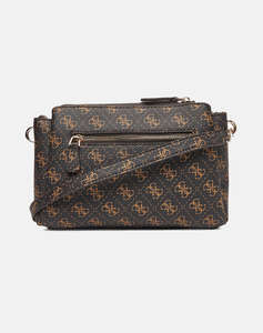 GUESS NOELLE II TRI COMP CROSSBODY ДАМСКА ЧАНТА (Размери: 26 x 18.5 x 7.5см.)