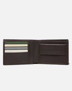 TIMBERLAND KENNEBUNK Kennebunk Leather Large Bi-Fold Wallet (Размери: 13 x 9.6см.)