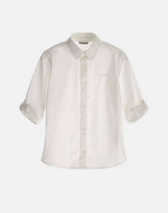 GUESS STR. POPLIN ADJ. LS SHIRT INDIA CHILDREN BOY
