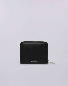 TRUSSARDI SOCIETY ZIP AROUND WALLET MD - CALF LEATHER (Размери: 11 x 9см.)