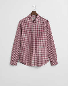 GANT РИЗА ΜΜ REG POPLIN GINGHAM SHIRT