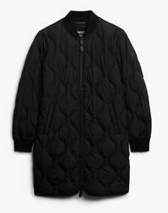 SUPERDRY D1 STUD LONG QUILTED LINER JACKET ДАМСКО ЯКЕ