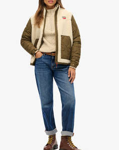 SUPERDRY D1 OVIN FLEECE HYBRID JACKET ДАМСКО ЯКЕ