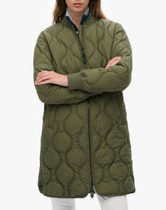 SUPERDRY D1 STUD LONG QUILTED LINER JACKET ДАМСКО ЯКЕ