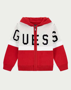 GUESS HOODED LS SWEATER W/ZIP ДЕТСКА ЖИЛЕТКА BOY